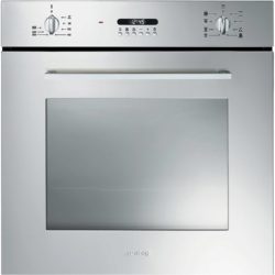 Smeg Cucina SF478X 60cm Multifunction Oven with New Style Controls in Stainless  Steel